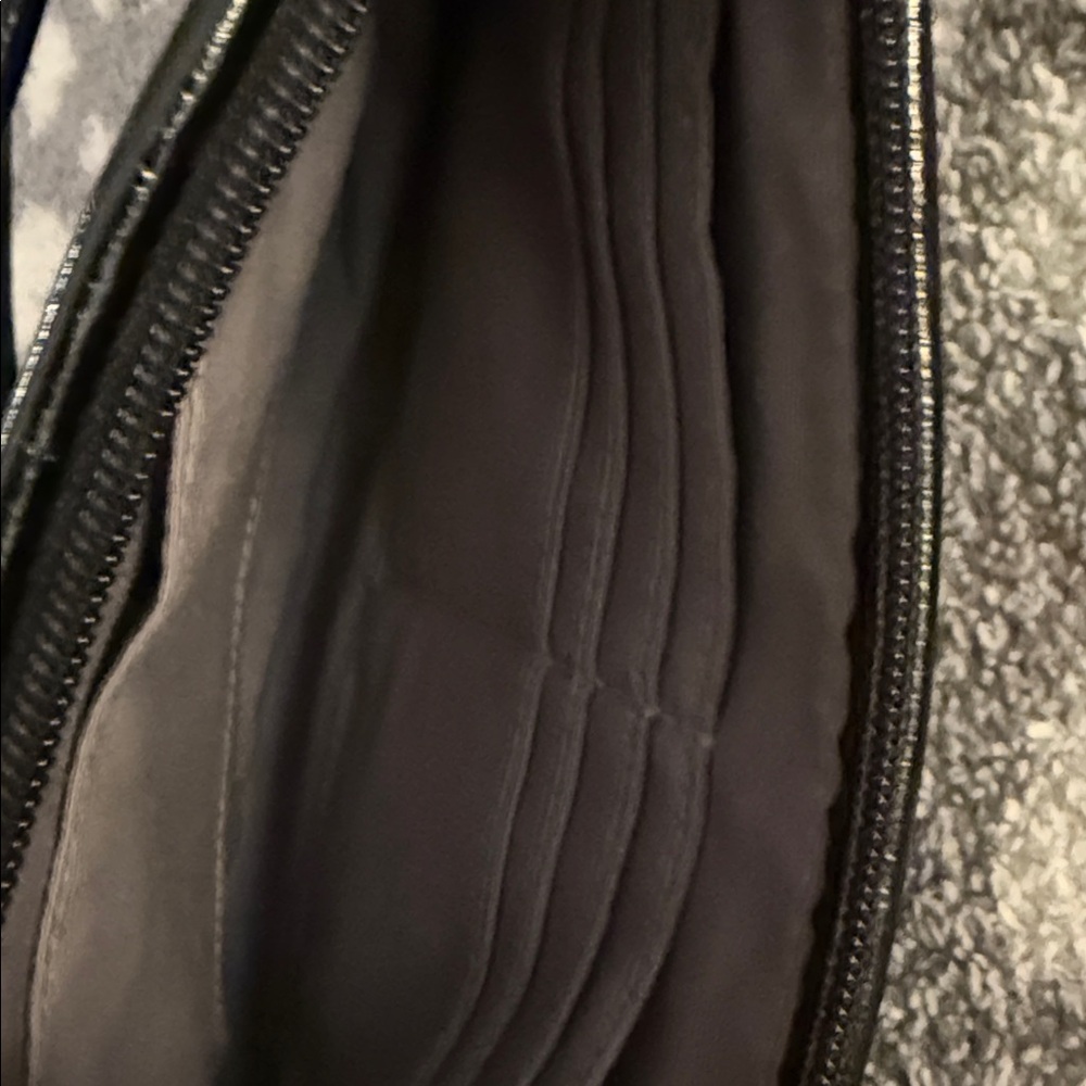 Coach Signature Black and Gray Wristlet - Picture 5 of 6